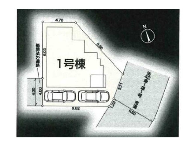 【区画図】 | 富士見市渡戸　全１棟 | 全1棟