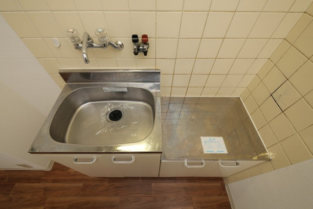 大阪市東成区深江北３丁目の賃貸マンションのキッチン