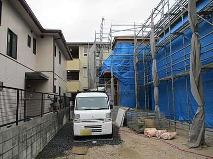 広島市佐伯区五日市中央3丁目　新築一戸建て(全2棟)の外観