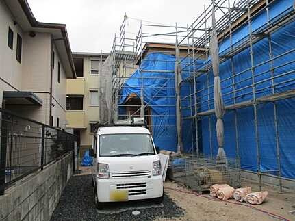 広島市佐伯区五日市中央3丁目　新築一戸建て(全2棟)の外観