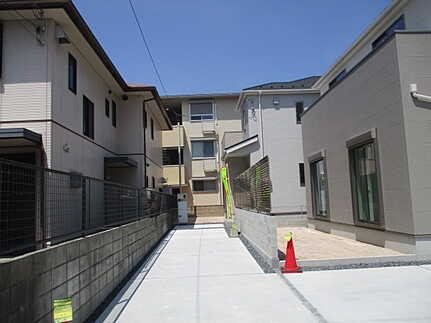 広島市佐伯区五日市中央3丁目　新築一戸建て(全2棟)の外観