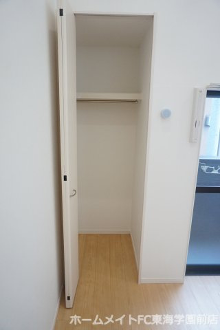 熊本市中央区黒髪３丁目のアパートの収納