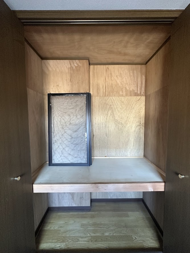 店舗付住宅　折立の収納|1F居住部分