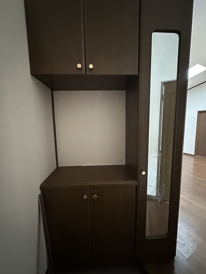 店舗付住宅　折立の玄関|2F居住部分