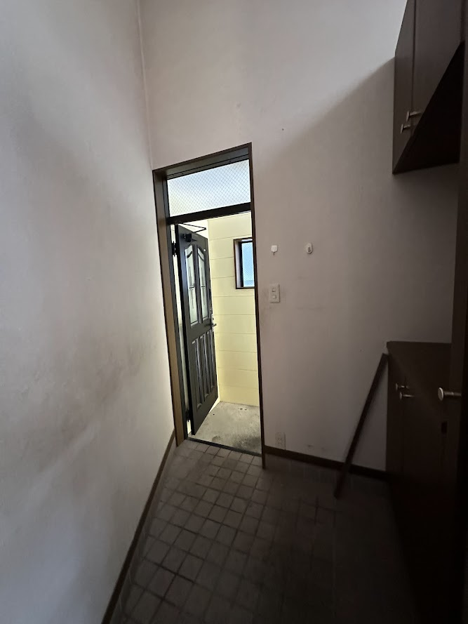 店舗付住宅　折立の玄関|2F居住部分