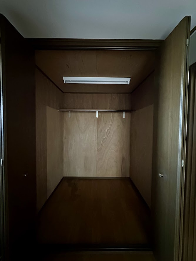 店舗付住宅　折立の収納