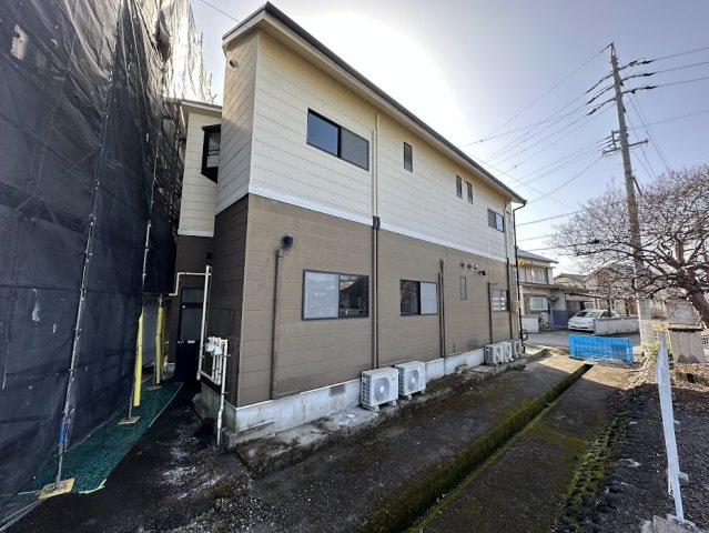 店舗付住宅　折立の外観