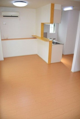 【居間・リビング】 | フィオーレⅡ【名古屋市賃貸・都市ガス】