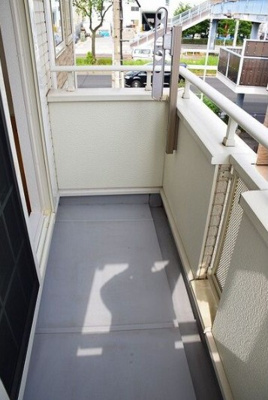 【バルコニー】 | フィオーレⅡ【名古屋市賃貸・都市ガス】