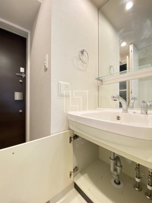 【洗面所】 | プレサンス谷町アルファ | プレサンス谷町アルファ　独立洗面台