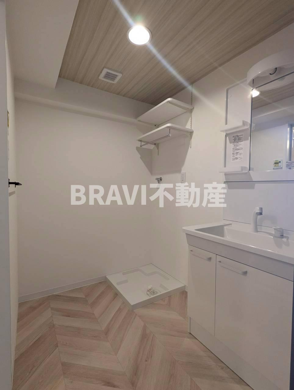 ISM大阪城公園 BRAVI不動産の洗面所