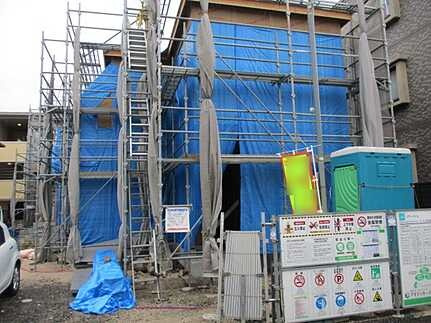 広島市佐伯区五日市中央3丁目　新築一戸建て(全2棟)の外観