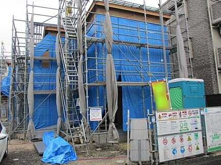 広島市佐伯区五日市中央3丁目　新築一戸建て(全2棟)の外観