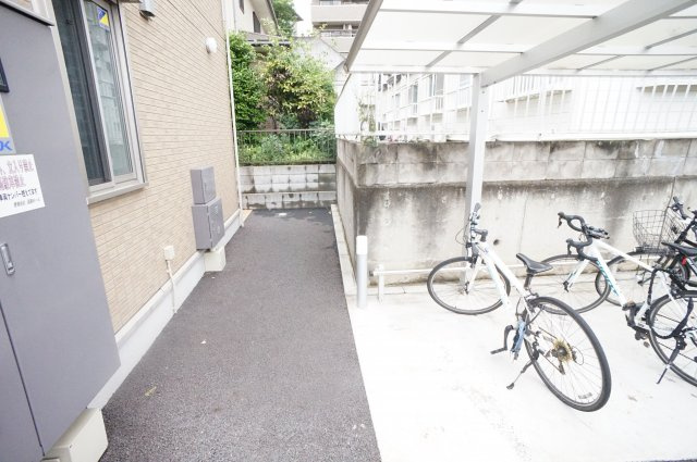 ラ・ルーチェ津田沼のその他共用部分|自転車置き場です