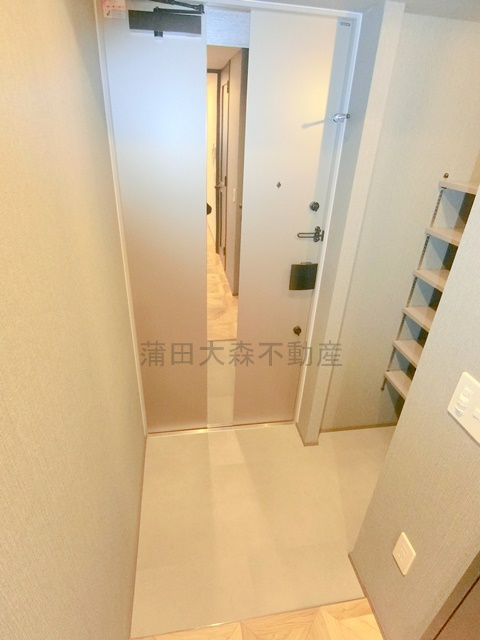 ザ・ライオンズフォーシア蒲田の玄関