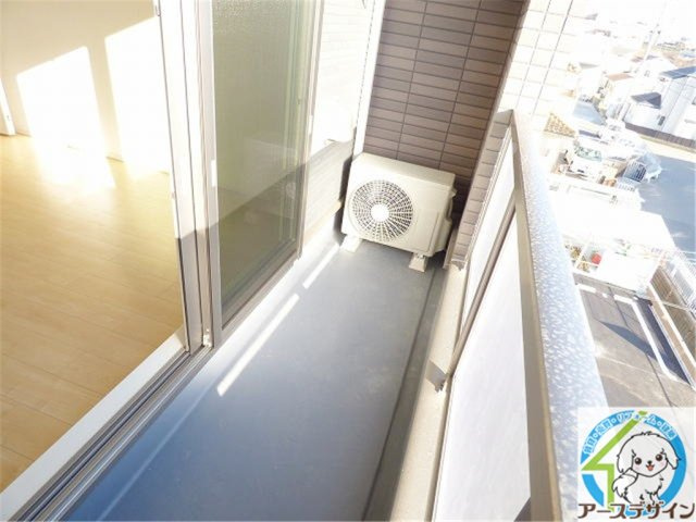 サージェ林Ⅰ・Aのバルコニー|※パース写真