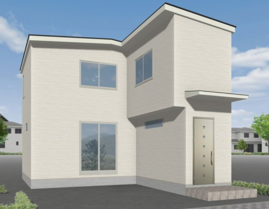 八戸市沼館2丁目　C棟の外観パース