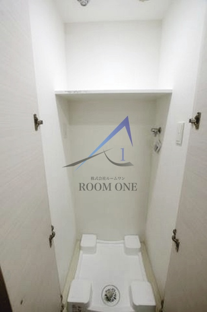 フュージョナル上十条の設備|洗濯機置き場です。