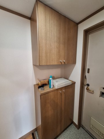 メゾンふじの玄関