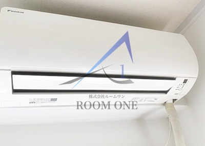 動坂ハイツの設備|エアコン付きです。