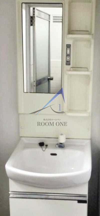 動坂ハイツの洗面所|洗面台です。