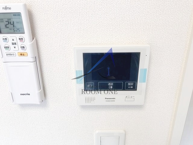 ルークスガーデン久が原のセキュリティ|モニター付きインターホンです。