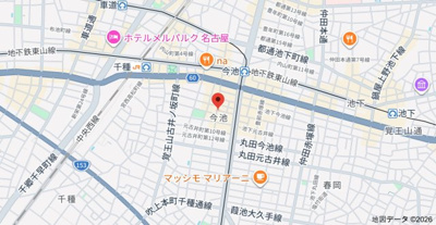【地図】 | デュオフラッツ今池フレナ
