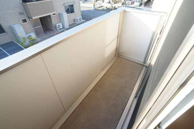 リヴェール城　A棟のバルコニー