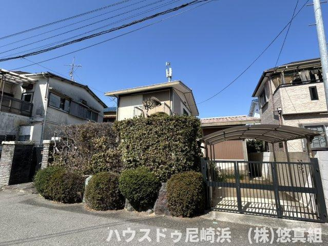 久代4丁目　土地の前面道路含む現地写真