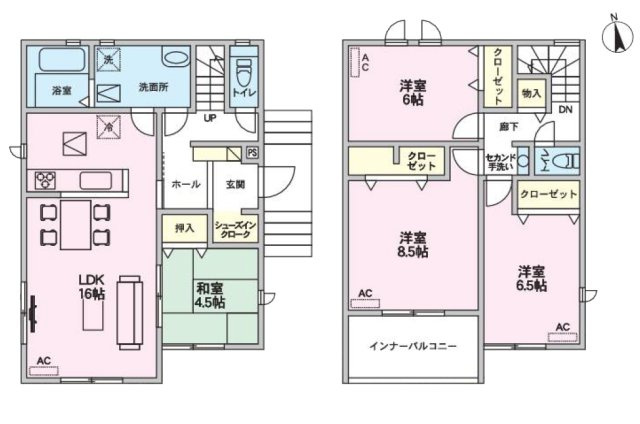 【外観】 | 一宮市浅井町河端字流40-1『仲介料無料』新築戸建て