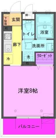 Diversita鉈屋町の間取り