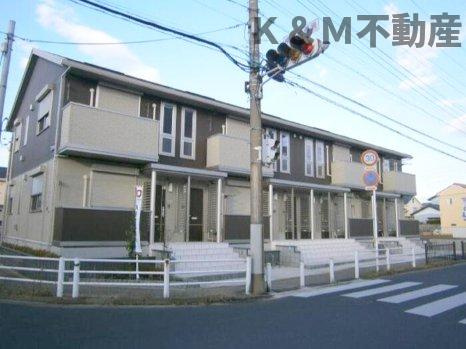 ボヌール新松戸 A棟の外観|おしゃれな外観です