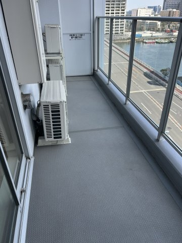 ベイクレストタワーのバルコニー