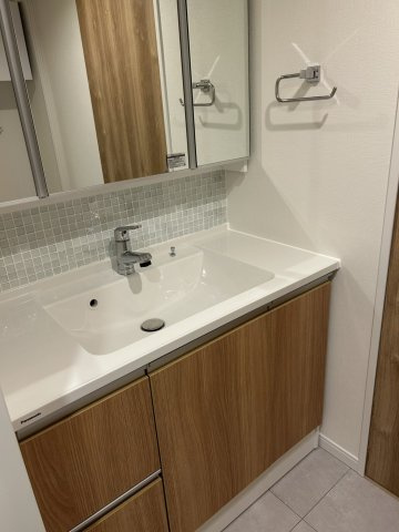 ベイクレストタワーの独立洗面台