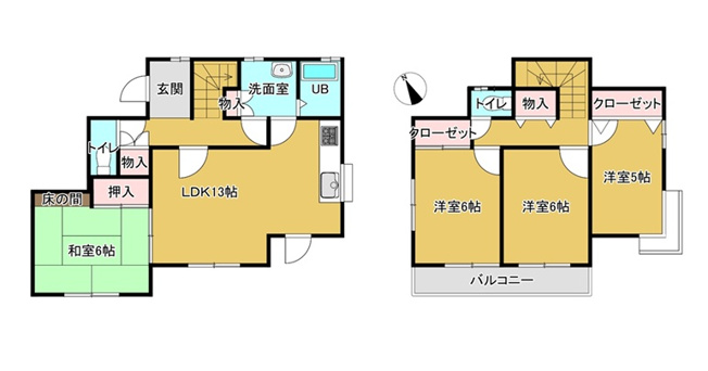 【間取り】 | 千葉市花見川区千種町
