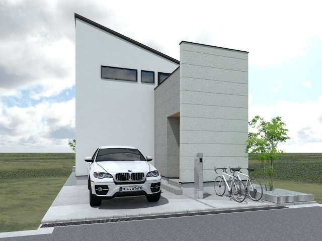 前池町6丁目 売土地の外観パース|憧れの庭付き一戸建て！
3LDK・95.22 ㎡ ・駐車1 台可
参考価格：2898 万円（税込）
諸経費等除く