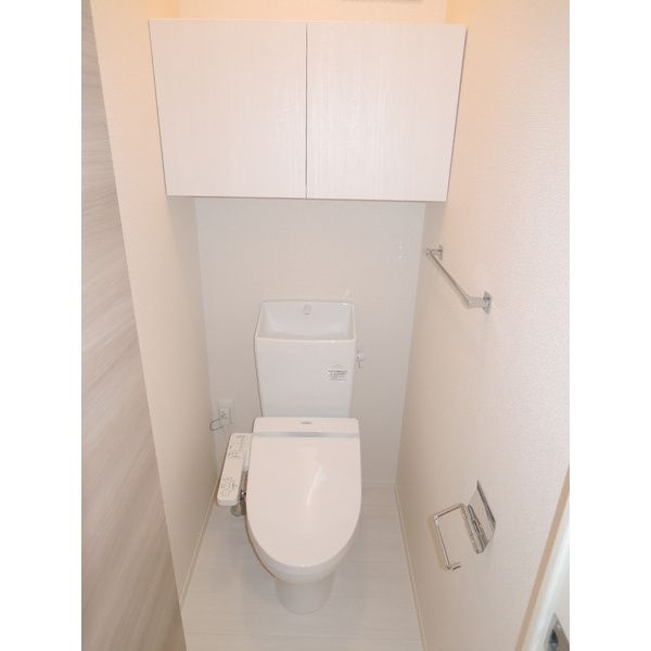 Cane rossoのトイレ