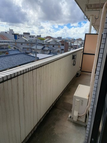 エスポワール新潟のバルコニー