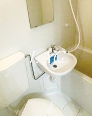 【洗面所】 | 赤羽アムフラット | 洗面台です。