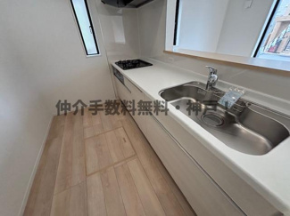 【キッチン】 | 神戸市西区王塚台７丁目　新築戸建4号棟　仲介手数料無料！ | キッチンです