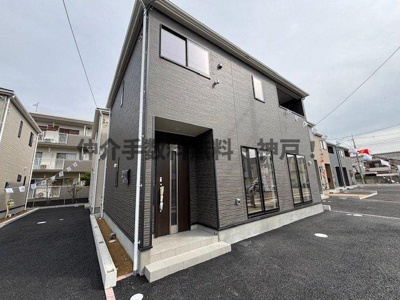 【外観】 | 神戸市西区王塚台７丁目　新築戸建4号棟　仲介手数料無料！ | 外観です