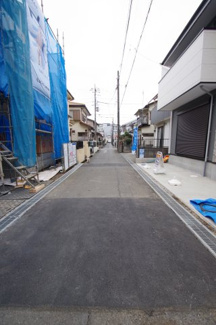 【前面道路含む現地写真】 | 【仲介手数料無料！！】日野市日野台4丁目　新築戸建て（全1棟）1号棟　5099万円