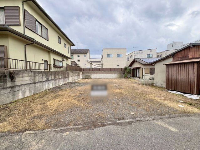 草津市南笠東3丁目　建築条件無し売土地の外観