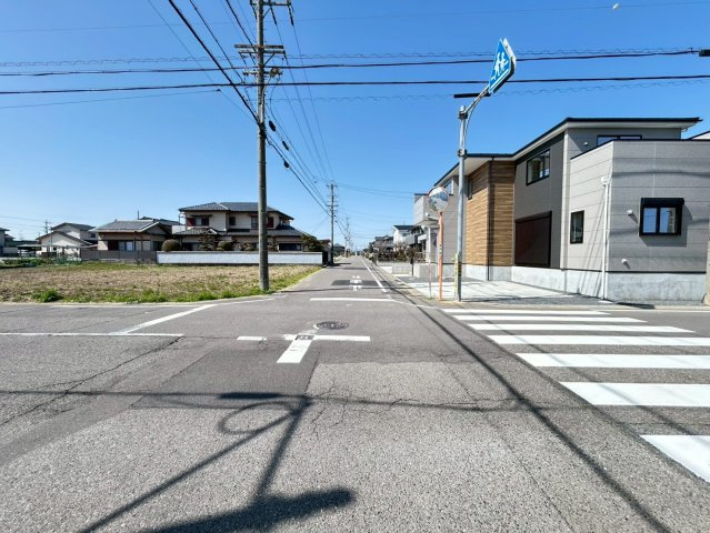 新築戸建　江南市今市場町２期　全４区画分譲の前面道路含む現地写真|■前面道路　■ヤマダ不動産　株式会社リライフ　
■夢のマイホーム購入をフルサポートします！