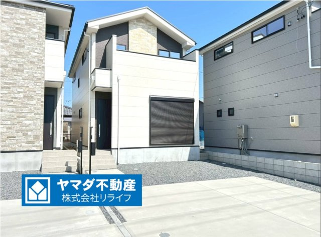 新築戸建　江南市今市場町２期　全４区画分譲の外観|■２号棟
■YAMADA電機の　ヤマダ不動産　株式会社リライフ　一宮店■
いつでもお問合わせ下さい。