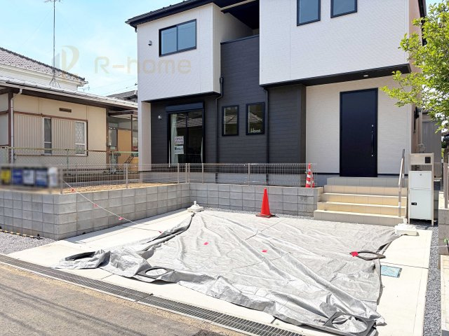 牛久市神谷1丁目第1期　新築戸建て　1号棟の駐車場|カースペースは2台お停めいただけます♪