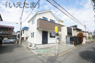 【外観】 | 【仲介手数料無料！！】府中市浅間町4丁目　新築戸建て（全1棟）1号棟　5180万円 | 令和８年３月２日撮影　建築中