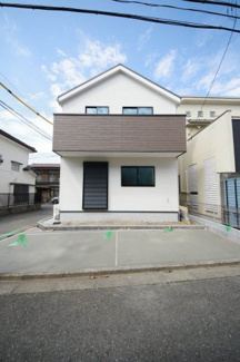 【前面道路含む現地写真】 | 【仲介手数料無料！！】府中市浅間町4丁目　新築戸建て（全1棟）1号棟　5180万円 | 令和８年３月２日撮影　建築中