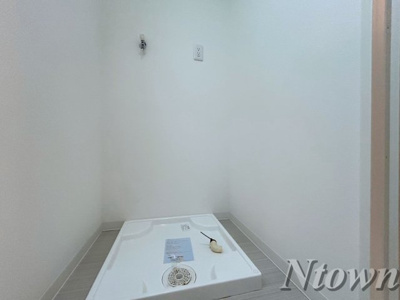 【設備】 | Wコート城西 | 洗濯機置き場です