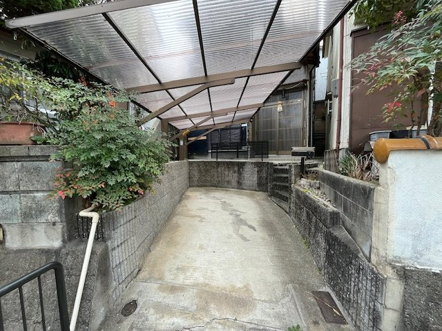 若松町戸建の庭